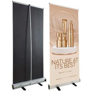 Kjet Composite Grey Back Roller Banner Film vinyl colour sample
