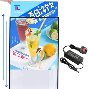 A1 LED Light Box – Ultra Slim Backlit Advertising Display Frame